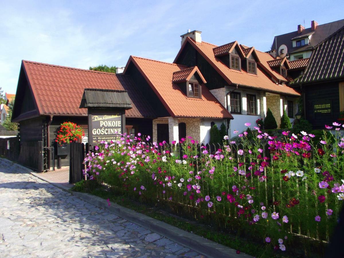 Dom Goreckich Krakowska 23 Kazimierz Dolny Buitenkant foto